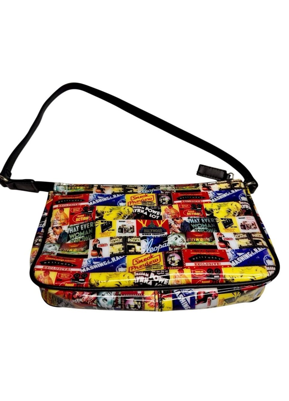 Relic vintage retro 50’s Hollywood movie poster and pop art print shoulder bag/p